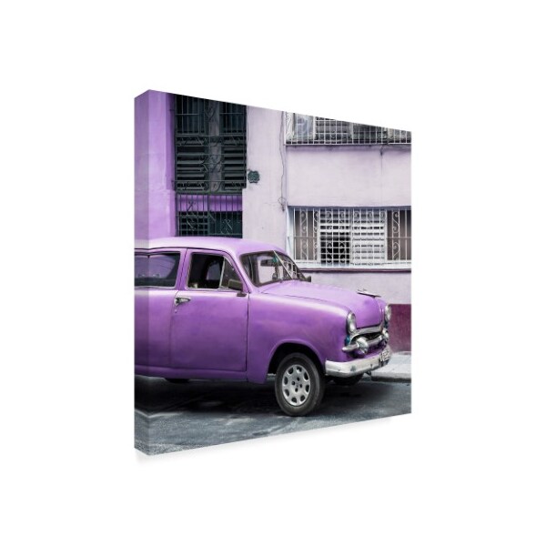 Philippe Hugonnard 'Old Purple Car' Canvas Art,35x35